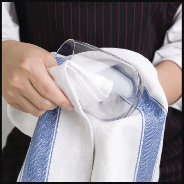 E918 - Vogue Heavy Tea Towel Blue Thumbnail